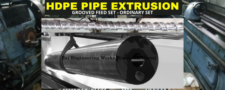 HDPE Pipe Extrusion Screw Barrel