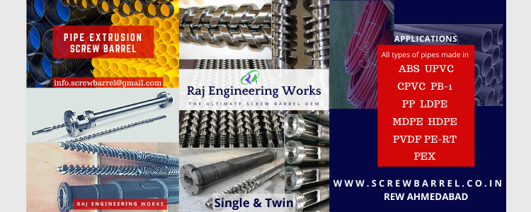 Plastic Pipe Extrusion Screw Barrel